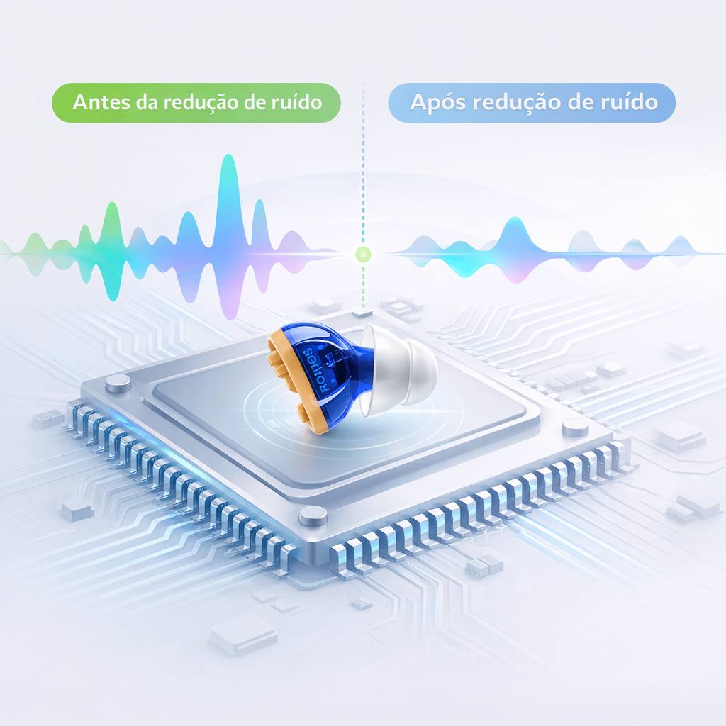 Tecnologia Avançada de Redução de Ruído